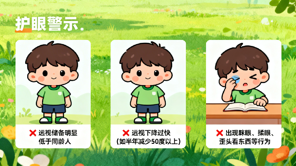 一表对照，你娃的远视储备还够不？